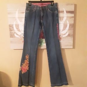 Embroidered Jeans
